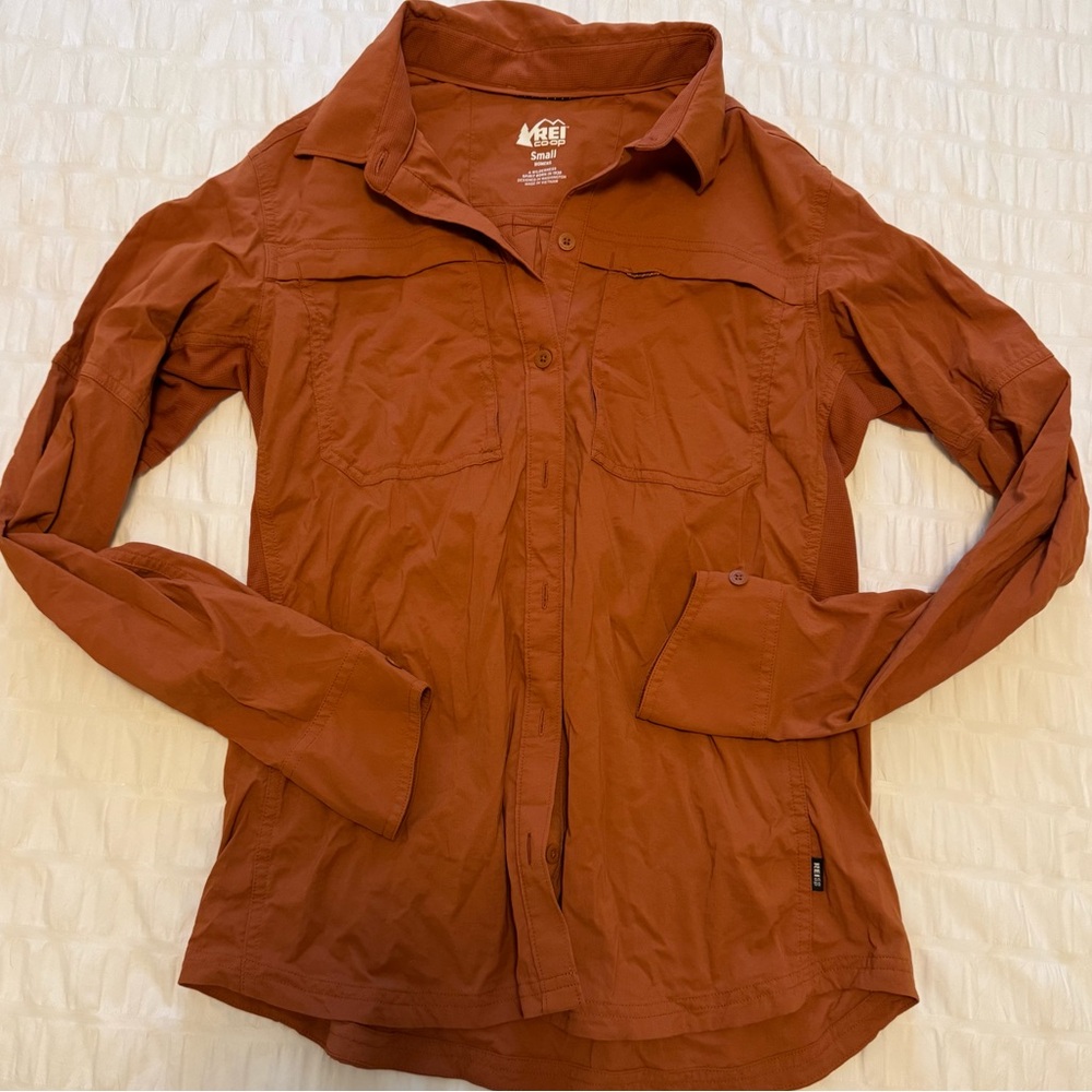REI Co-op Sahara Long-Sleeve Solid shirt